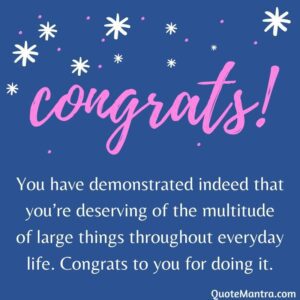 Congratulations Wishes - QuoteMantra