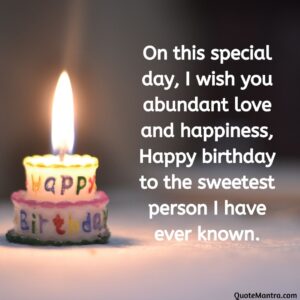 Happy Birthday Wishes - QuoteMantra
