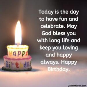 Happy Birthday Wishes - QuoteMantra