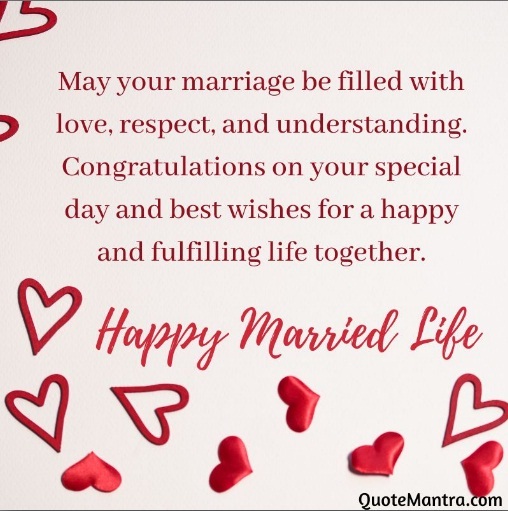 happy marriage wishes for friend