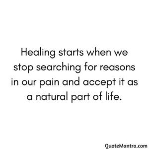 Healing and Moving on Messages